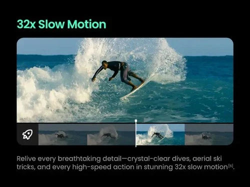 Xtra Edge Pro Action Camera,4K Vlogging Camera Waterproof,Night View,1/1.3''Sens