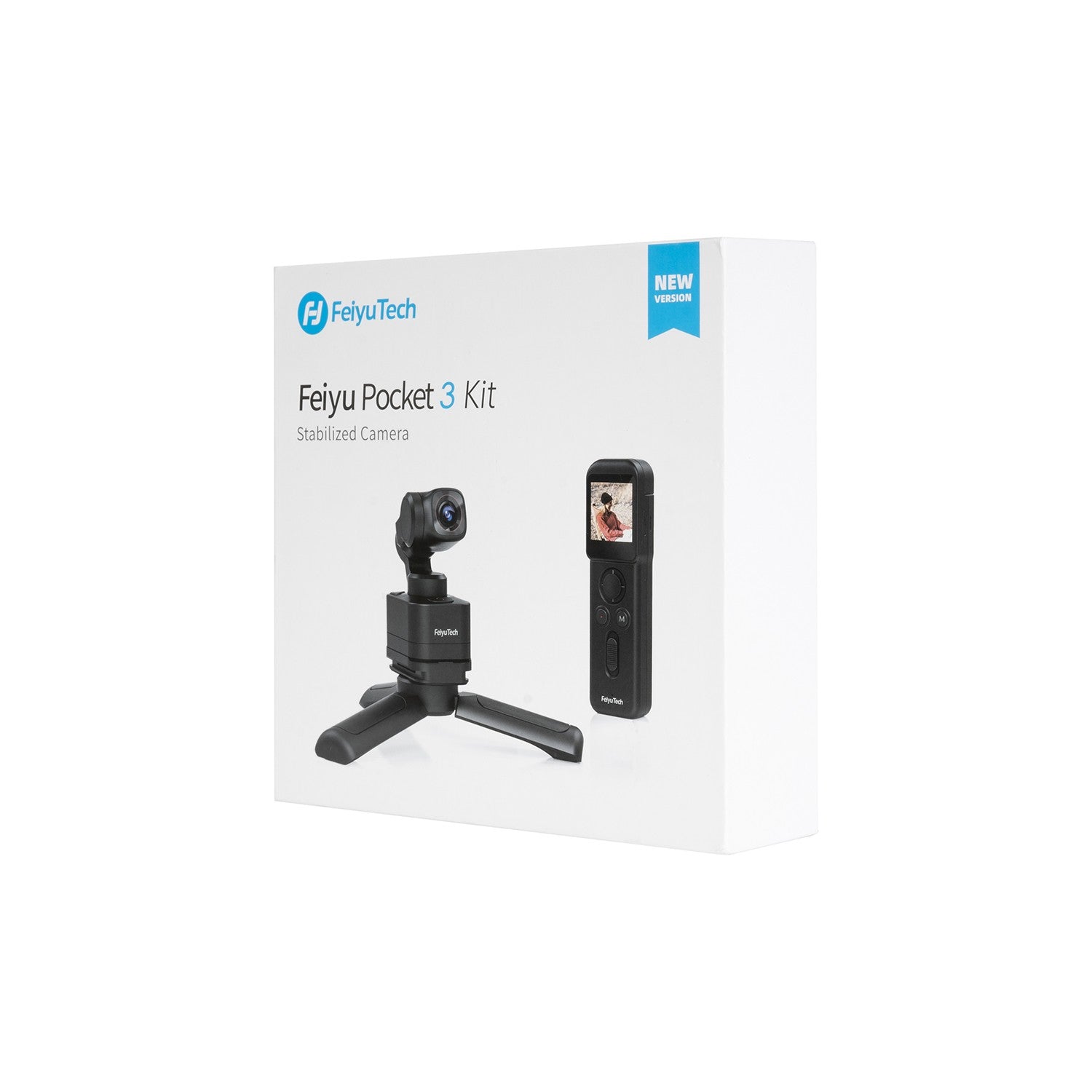 Feiyu Pocket 3 Camera | 3-Axis Stabilization | 12MP CMOS | 4K60 UHD Action Cam
