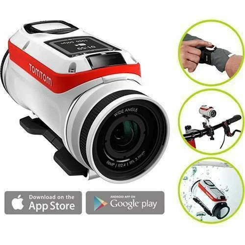 TomTom Bandit 4K UHD Action Video Camera PREMIUM PACK gps outdoor