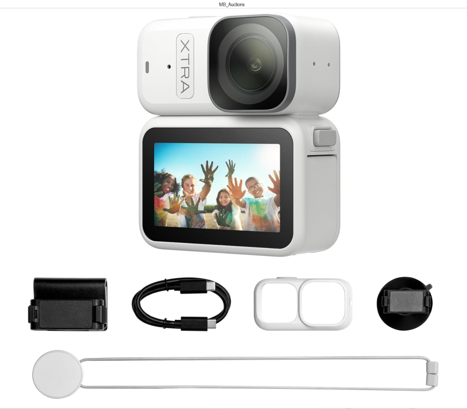 Xtra Atto Wearable 4K Action Camera (128GB) Buil in Stabilization - New Sealed