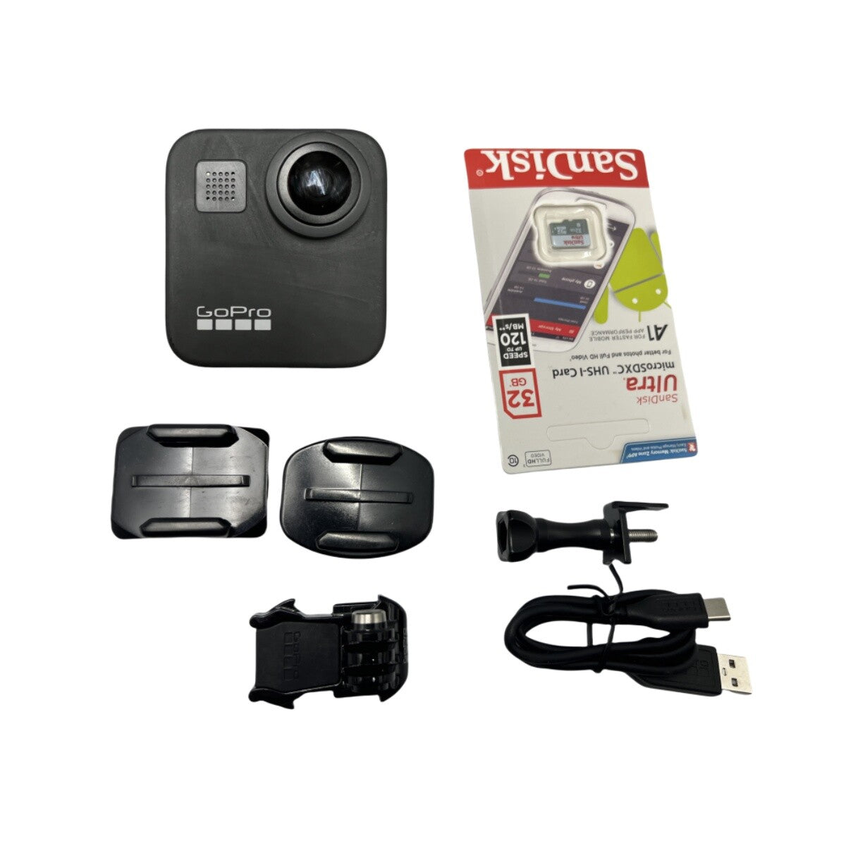 GoPro MAX Waterproof 360 Traditional Camera Spherical 5.6K HD Video 16.6MP